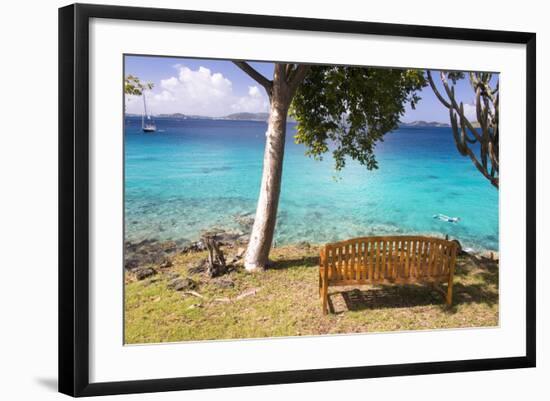 Us, Usvi, Snorkelers St John with St Thomas Beyond-Trish Drury-Framed Photographic Print