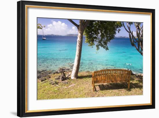 Us, Usvi, Snorkelers St John with St Thomas Beyond-Trish Drury-Framed Photographic Print