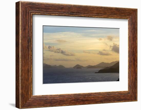 Us, Usvi, St Thomas Morning Light North Shore St Thomas-Trish Drury-Framed Photographic Print