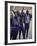 US Winning Team for the 4 X 100 Meter Relay at the Summer Olympics-George Silk-Framed Premium Photographic Print