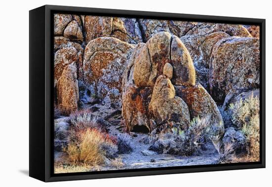 USA, Alabama Hills, California. Long Pine-Joe Restuccia III-Framed Premier Image Canvas