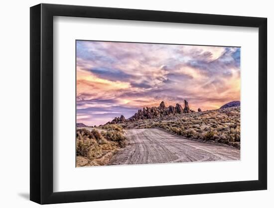 USA, Alabama Hills, California. Long Pine-Joe Restuccia III-Framed Photographic Print