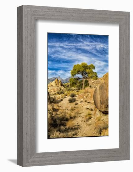 USA, Alabama Hills, California. Long Pine-Joe Restuccia III-Framed Photographic Print