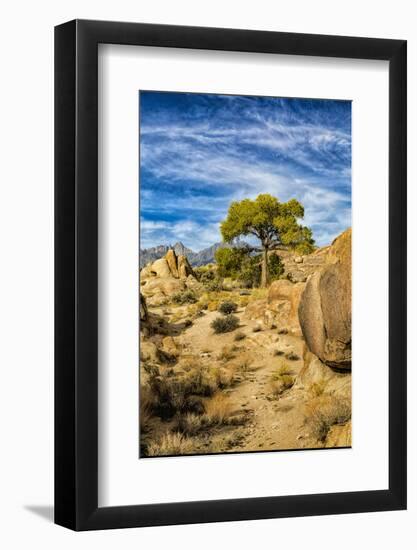 USA, Alabama Hills, California. Long Pine-Joe Restuccia III-Framed Photographic Print