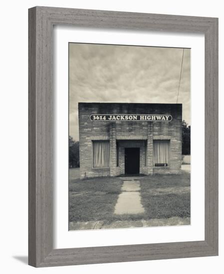 USA, Alabama, Muscle Shoals Area, Sheffield, Muscle Shoals Sound Studios, Recording Studio-Walter Bibikow-Framed Photographic Print