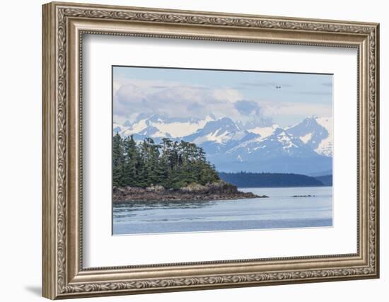 USA, Alaska. Air Taxi Flying over Landscape-Jaynes Gallery-Framed Photographic Print