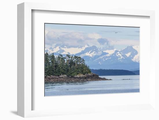 USA, Alaska. Air Taxi Flying over Landscape-Jaynes Gallery-Framed Photographic Print