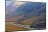 USA, Alaska, Brooks Range. Truck on highway near Atigun Pass.-Jaynes Gallery-Mounted Photographic Print