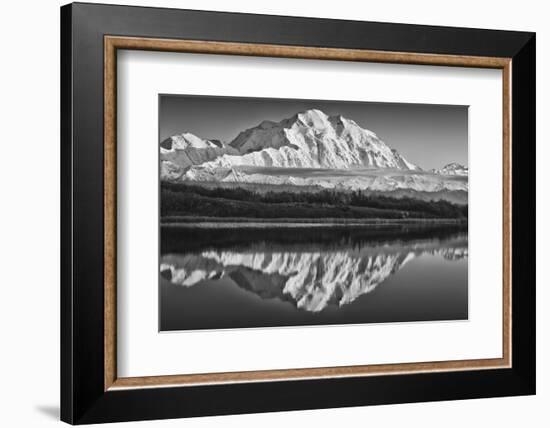 USA, Alaska, Denali, Mt. Mckinley from Wonder Lake-John Ford-Framed Photographic Print