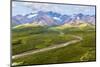 USA, Alaska, Denali National Park. Mountain landscape with Polychrome Pass.-Jaynes Gallery-Mounted Photographic Print