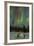 USA, Alaska, Fairbanks. a Quinzee Snow Shelter and Aurora Borealis-Cathy & Gordon Illg-Framed Photographic Print