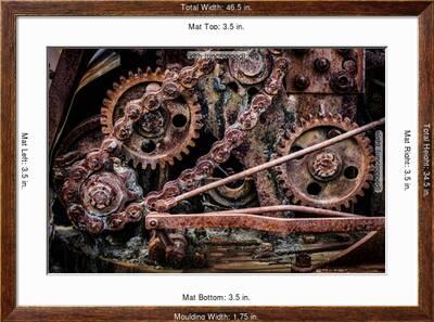 Usa Alaska Gears And Chains Premium Photographic Print Jaynes Gallery Art Com