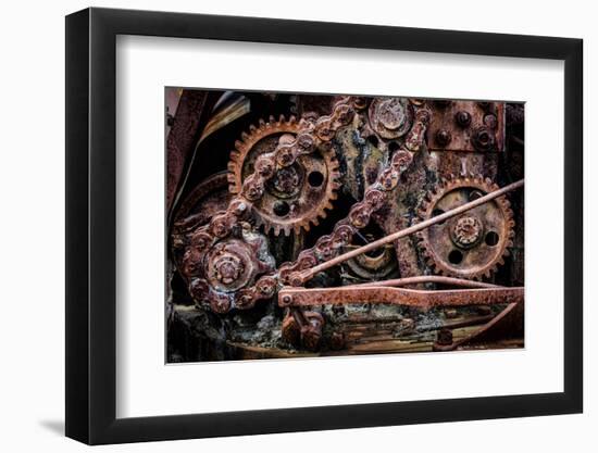 USA, Alaska. Gears and chains-Jaynes Gallery-Framed Photographic Print