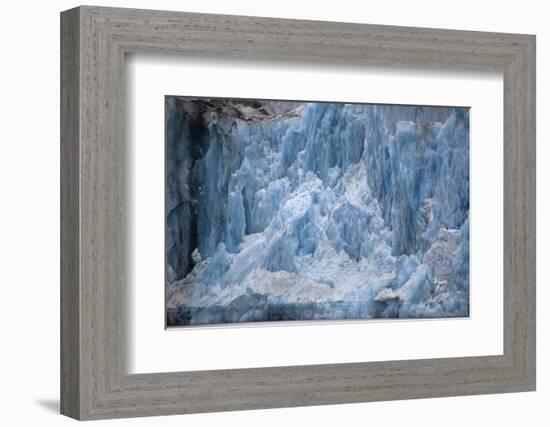 USA, Alaska, Inside Passage, Glacier Calving-John Ford-Framed Photographic Print