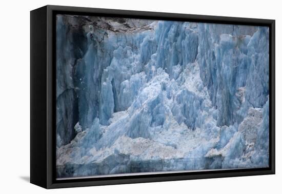 USA, Alaska, Inside Passage, Glacier Calving-John Ford-Framed Premier Image Canvas