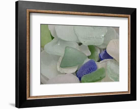 USA, Alaska, Ketchikan, Beach Glass-Savanah Stewart-Framed Photographic Print