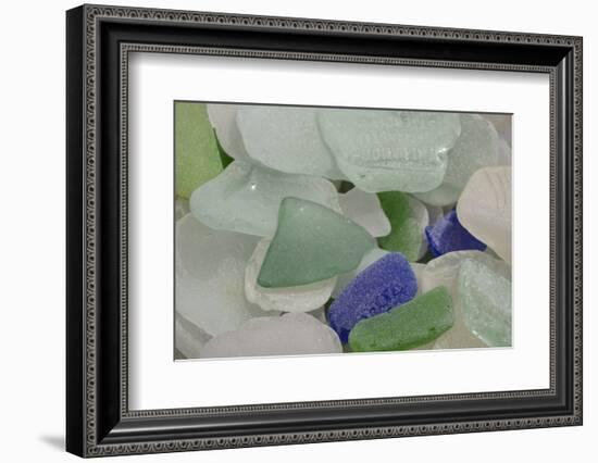 USA, Alaska, Ketchikan, Beach Glass-Savanah Stewart-Framed Photographic Print