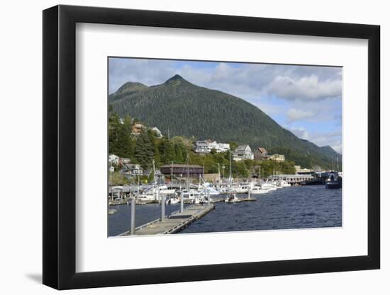 USA, Alaska, Ketchikan, Downtown Cruise Ship Docks-Savanah Stewart-Framed Photographic Print