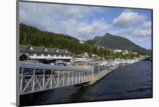 USA, Alaska, Ketchikan, Downtown Cruise Ship Docks-Savanah Stewart-Mounted Photographic Print