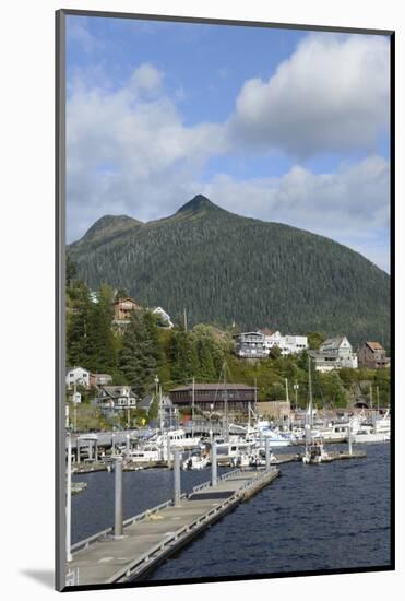 USA, Alaska, Ketchikan, Downtown Cruise Ship Docks-Savanah Stewart-Mounted Photographic Print