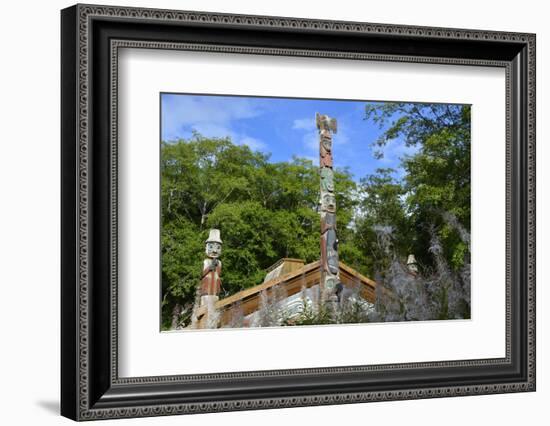 USA, Alaska, Ketchikan, Totem Bight State Historical Park-Savanah Stewart-Framed Photographic Print