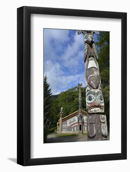 USA, Alaska, Ketchikan, Totem Bight State Historical Park-Savanah Stewart-Framed Photographic Print