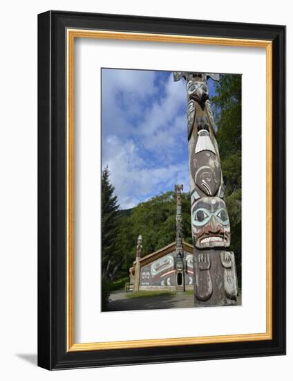 USA, Alaska, Ketchikan, Totem Bight State Historical Park-Savanah Stewart-Framed Photographic Print