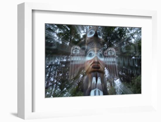 USA, Alaska, Ketchikan, Totem Bight State Historical Park-Savanah Stewart-Framed Photographic Print