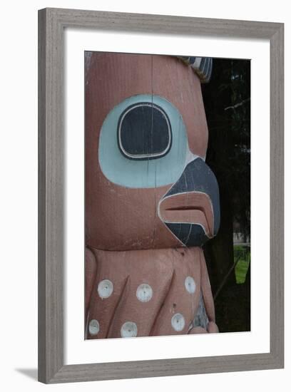 USA, Alaska, Ketchikan, Totem Bight State Historical Park-Savanah Stewart-Framed Photographic Print