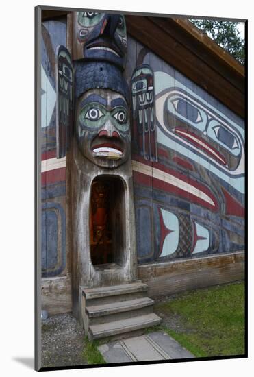 USA, Alaska, Ketchikan, Totem Bight State Historical Park-Savanah Stewart-Mounted Photographic Print