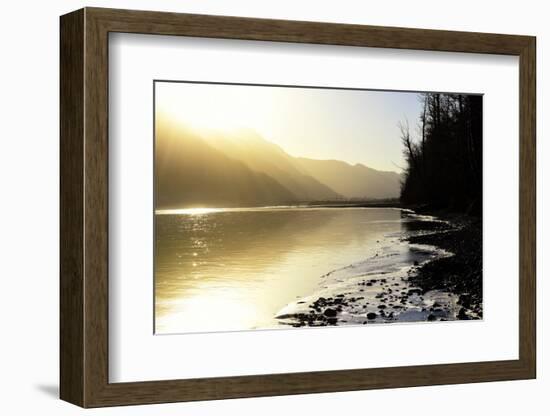 USA, Alaska, Knik River-Savanah Plank-Framed Photographic Print