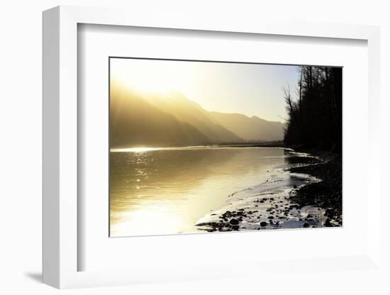 USA, Alaska, Knik River-Savanah Plank-Framed Photographic Print