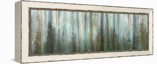 USA, Alaska, Misty Fiords National Monument. Panoramic collage of paint-splattered curtain.-Jaynes Gallery-Framed Premier Image Canvas