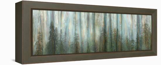 USA, Alaska, Misty Fiords National Monument. Panoramic collage of paint-splattered curtain.-Jaynes Gallery-Framed Premier Image Canvas