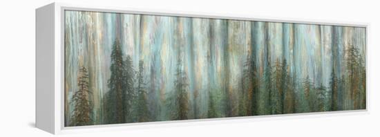 USA, Alaska, Misty Fiords National Monument. Panoramic collage of paint-splattered curtain.-Jaynes Gallery-Framed Premier Image Canvas