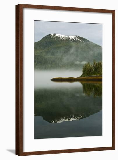 USA, Alaska. Morning Fog on Lake-Jaynes Gallery-Framed Photographic Print