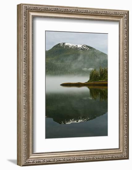 USA, Alaska. Morning Fog on Lake-Jaynes Gallery-Framed Photographic Print