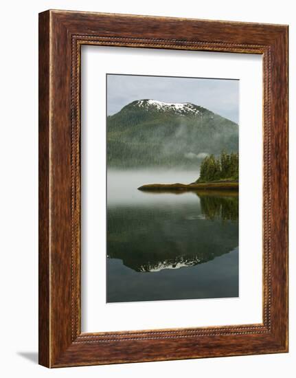 USA, Alaska. Morning Fog on Lake-Jaynes Gallery-Framed Photographic Print