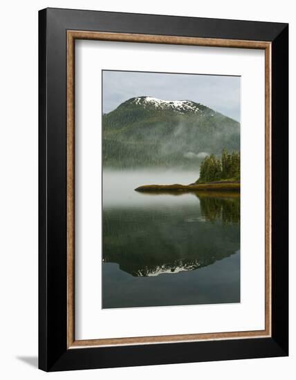 USA, Alaska. Morning Fog on Lake-Jaynes Gallery-Framed Photographic Print