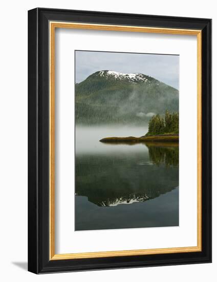 USA, Alaska. Morning Fog on Lake-Jaynes Gallery-Framed Photographic Print