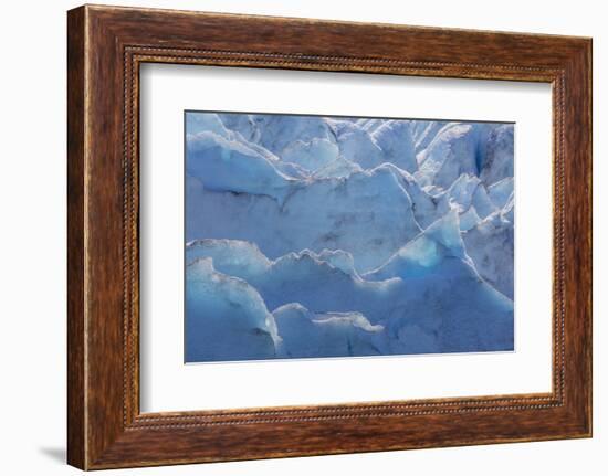 USA, Alaska, Portage Glacier of glacier ice.-Jaynes Gallery-Framed Photographic Print