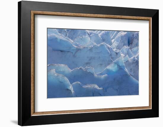 USA, Alaska, Portage Glacier of glacier ice.-Jaynes Gallery-Framed Photographic Print