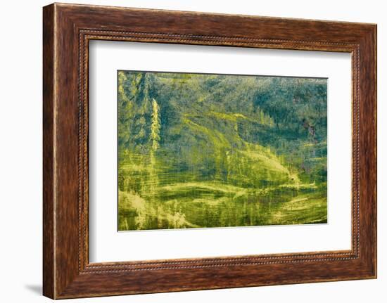 USA, Alaska, Wiseman. Paint on an oil drum.-Jaynes Gallery-Framed Photographic Print