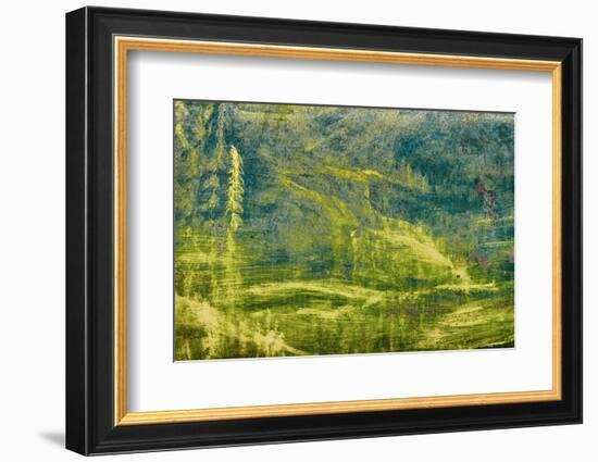 USA, Alaska, Wiseman. Paint on an oil drum.-Jaynes Gallery-Framed Photographic Print