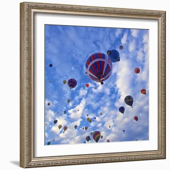 USA, Albuquerque. International Balloon Fiesta-Connie Bransilver-Framed Photographic Print