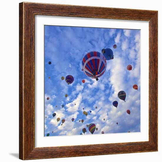 USA, Albuquerque. International Balloon Fiesta-Connie Bransilver-Framed Photographic Print