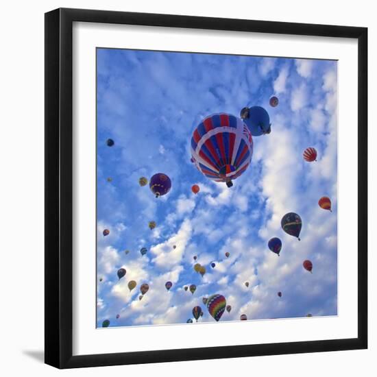 USA, Albuquerque. International Balloon Fiesta-Connie Bransilver-Framed Photographic Print