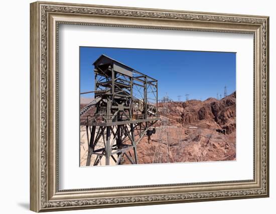 USA, Arizona and Nevada, Hoover Dam-Catharina Lux-Framed Photographic Print