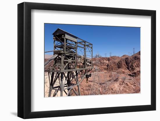 USA, Arizona and Nevada, Hoover Dam-Catharina Lux-Framed Photographic Print