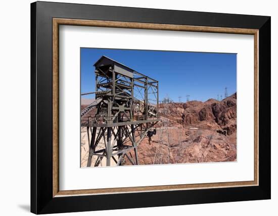 USA, Arizona and Nevada, Hoover Dam-Catharina Lux-Framed Photographic Print